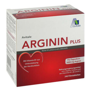 Avitale Arginin Plus Nahrungsergänzungsmittel 240 Stk. 23,88 EUR